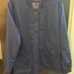 Healing Hands scrub jacket